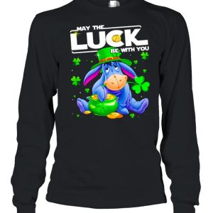 Eeyore May The Luck Be With You Patrick Day Shirt 3