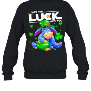 Eeyore May The Luck Be With You Patrick Day Shirt 4