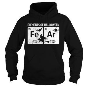 Elements of halloween fear iron argon shirt