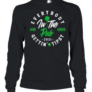 Everybody In The Pub Getting Tipsy St Patricks Day Shamrock shirt 3