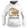 Fall Girl camping with dogs and she lived happily ever after shirt