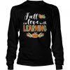 Fall In Love With Learning Pumpkin shirt