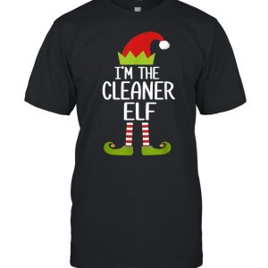 Family Matching Christmas Xmas I’m The Cleaner Elf shirt