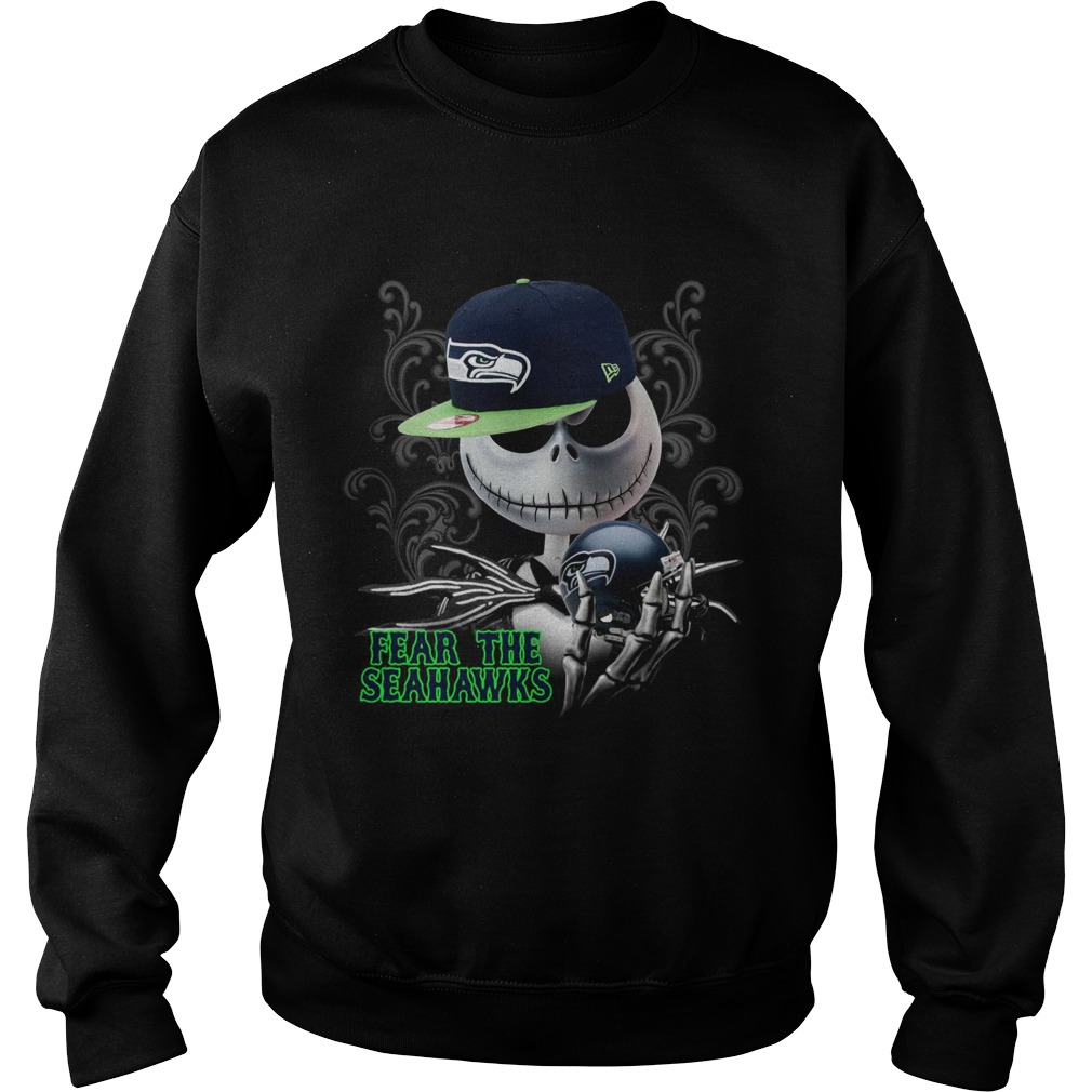 Fear The Seahawks Jack Skellington shirt Fear The Seahawks Jack Skellington shirt