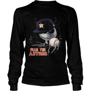 Fear the Astros Jack Skellington Ball Halloween shirt