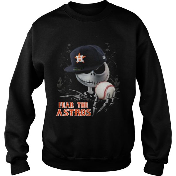 Fear the Astros Jack Skellington Ball Halloween shirt