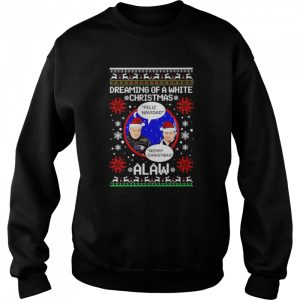 Feliz Navidad Dreaming Of A White Christmas Alaw shirt 4