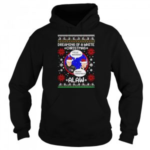 Feliz Navidad Dreaming Of A White Christmas Alaw shirt 5