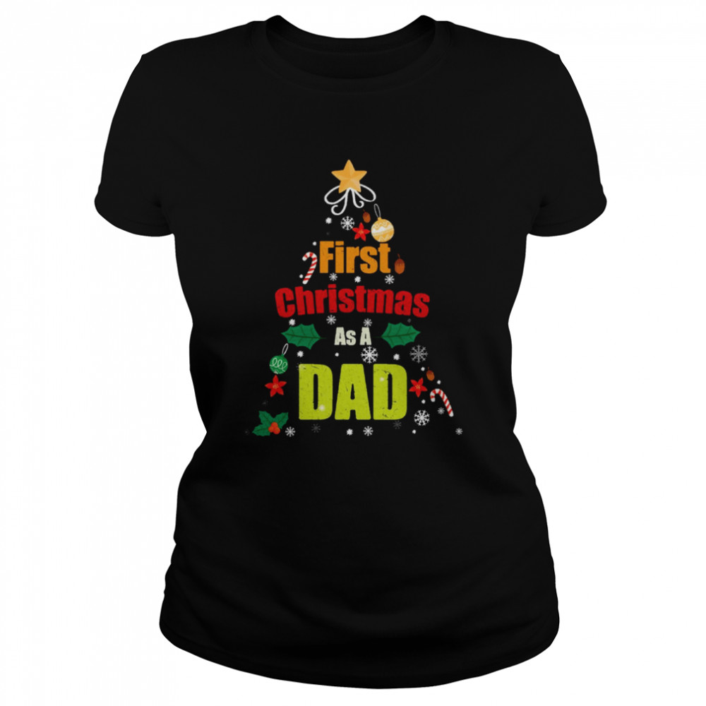 First Christmas As A Dad shirt First Christmas As A Dad shirt