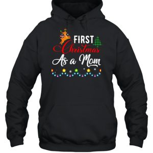 First Christmas As Mom Xmas 2021 Mom Costume Shirt 5