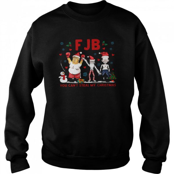 Fjb you can’t steal my christmas shirt