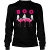 Flamingo Boo Happy Halloween shirt
