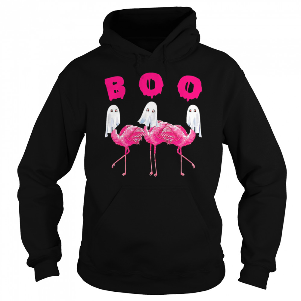 Flamingo Boo Happy Halloween shirt Flamingo Boo Happy Halloween shirt