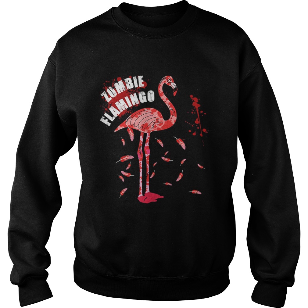 Flamingo Zombie Flamingo Halloween Bird TShirt Flamingo Zombie Flamingo Halloween Bird TShirt
