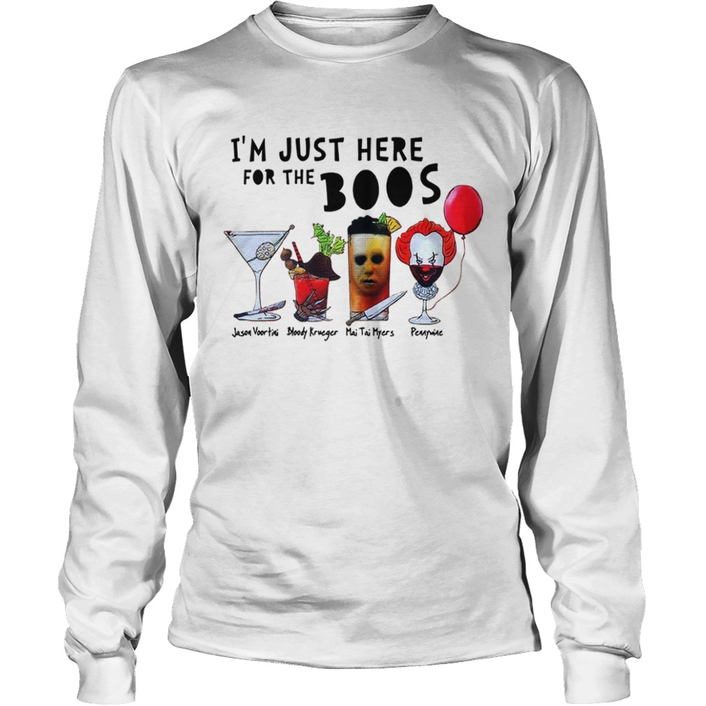 For the boos Jason Voor timi Bloody Krueger Mai Tai Myers Pennywise shirt For the boos Jason Voor timi Bloody Krueger Mai Tai Myers Pennywise shirt