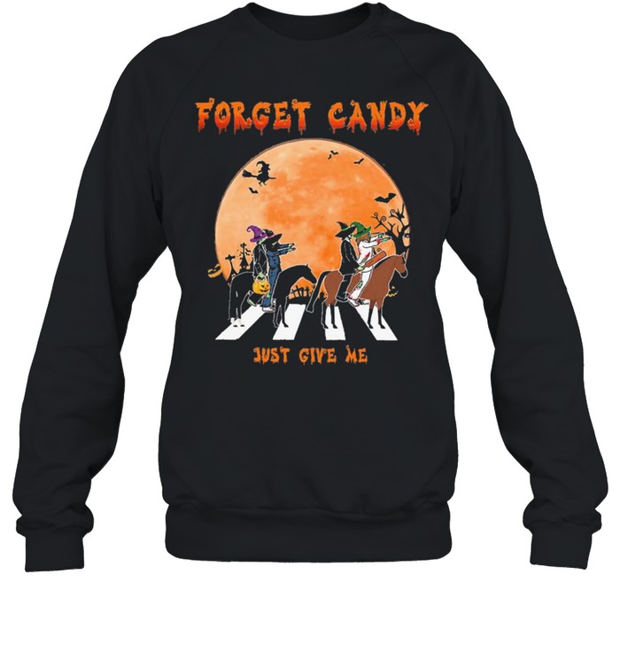 Forget candy just give me abbey road halloween shirt Forget candy just give me abbey road halloween shirt