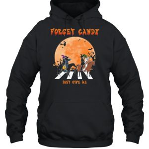 Forget candy just give me abbey road halloween shirt 3
