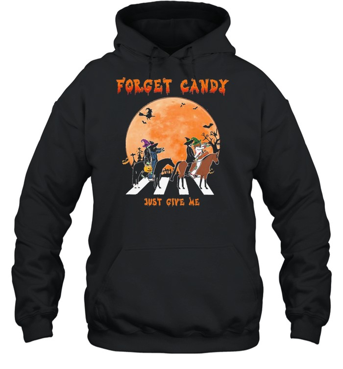 Forget candy just give me abbey road halloween shirt Forget candy just give me abbey road halloween shirt
