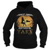 Forget candy just give me yarn Halloween moon t-shirt