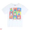 Fred Flintstone Golf T-Shirt Andy Warhol Style Art 1991 Tee