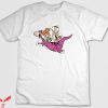 Fred Flintstone Golf T-Shirt Bamm-Bamm With Dino Trending