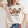Fred Flintstone Golf T-Shirt Flintstones Characters Tee