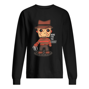 Freddy Krueger Here For The Boos Halloween shirt