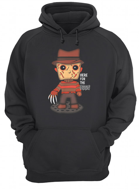 Freddy Krueger Here For The Boos Halloween shirt Freddy Krueger Here For The Boos Halloween shirt