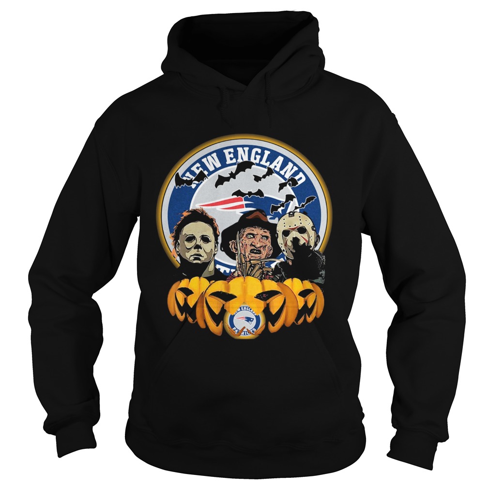 Freddy Krueger Michael Myers Jason Voorhees Pumpkin New England Patriots shirt Freddy Krueger Michael Myers Jason Voorhees Pumpkin New England Patriots shirt