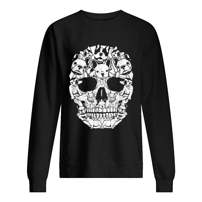 French Bulldog Dog Skull Halloween Costumes Gift shirt French Bulldog Dog Skull Halloween Costumes Gift shirt