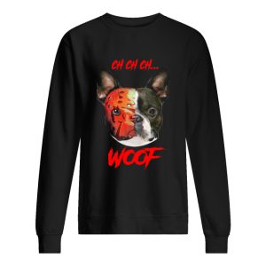 French Bulldog Jason Voorhees ch ch ch woof shirt