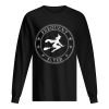 Frequent Flyer Witch on Broom Halloween shirt