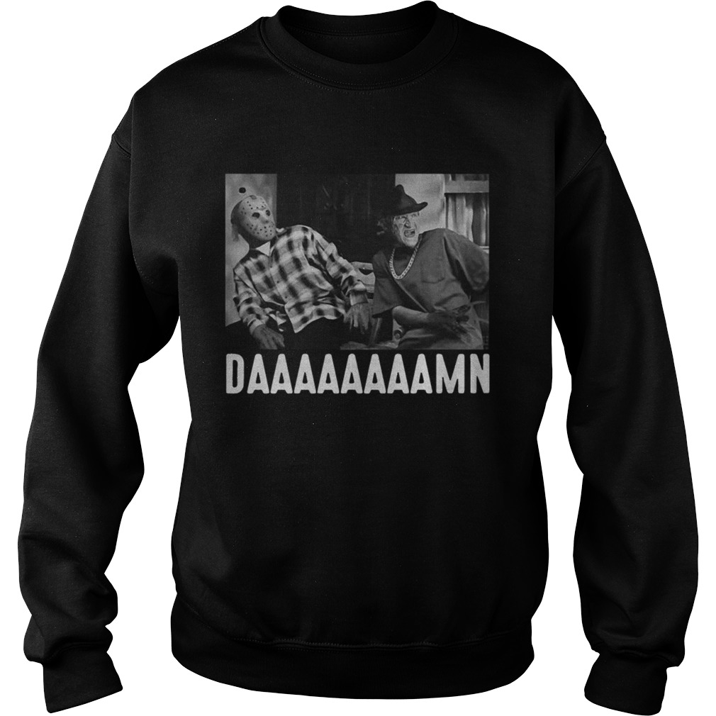 Friday Jason Voorhees Freddy Krueger daaaaamn shirt Friday Jason Voorhees Freddy Krueger daaaaamn shirt