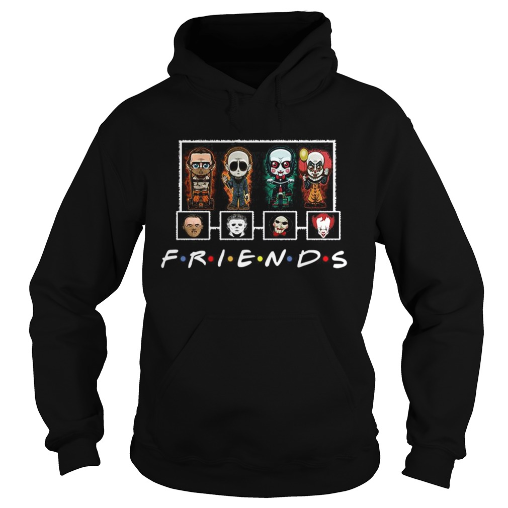 Friends Horror Movie Creepy Halloween Funny T-Shirt Friends Horror Movie Creepy Halloween Funny T-Shirt