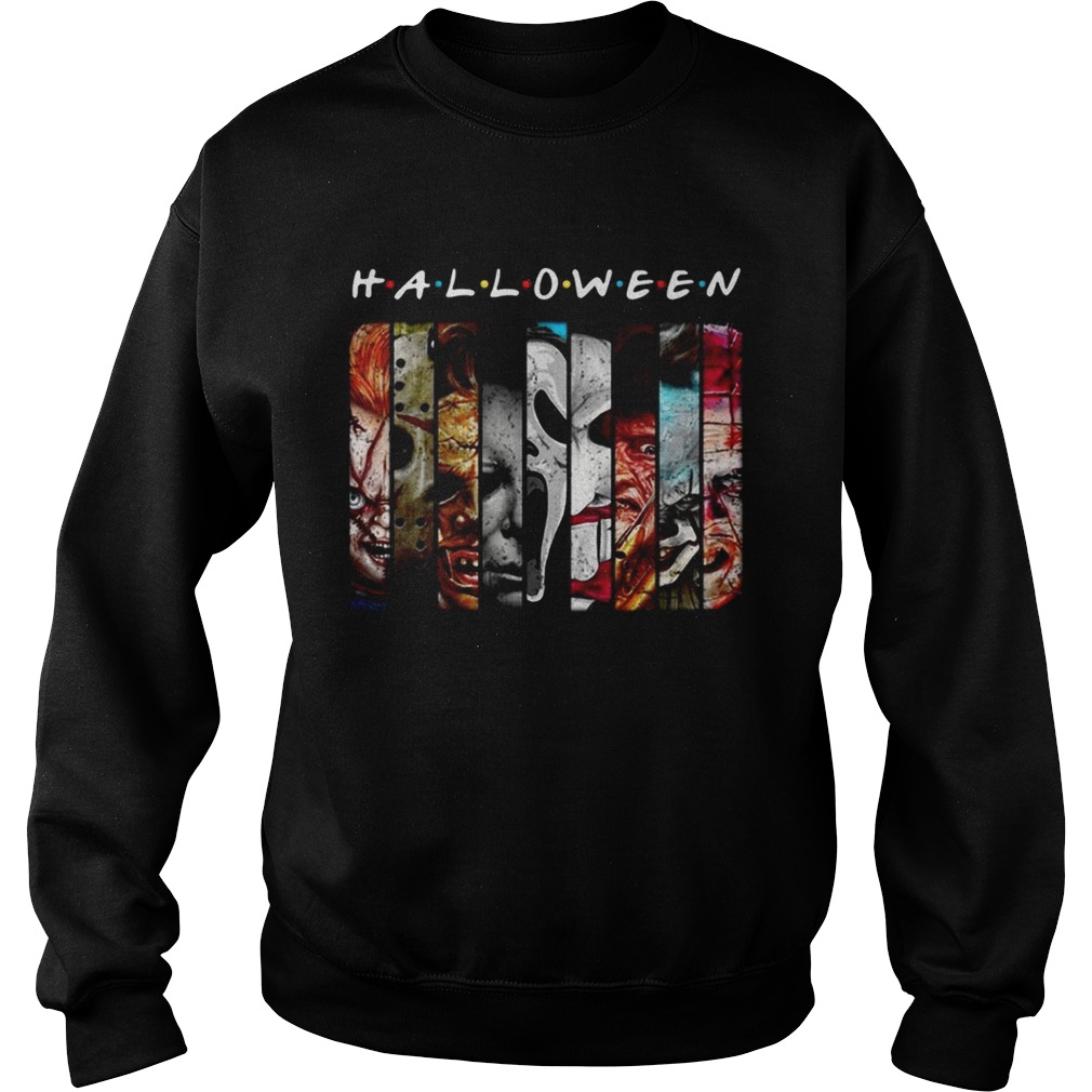 Friends TV Show horror characters movies Halloween shirt Friends TV Show horror characters movies Halloween shirt