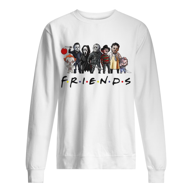 Friends horror characters chibi shirt Friends horror characters chibi shirt