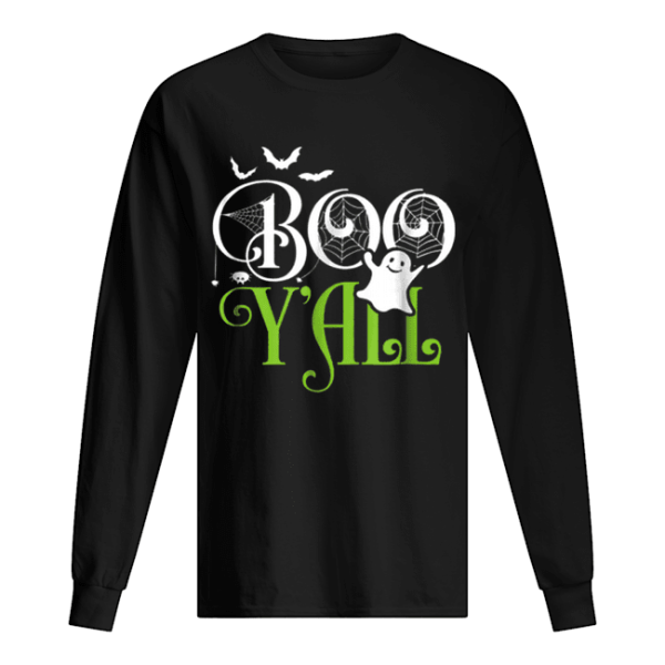 Funny Boo Y’all – Funny Halloween Costume Scary Ghost Tee shirt