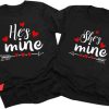 Funny Couple T-Shirt He And She Is Mine