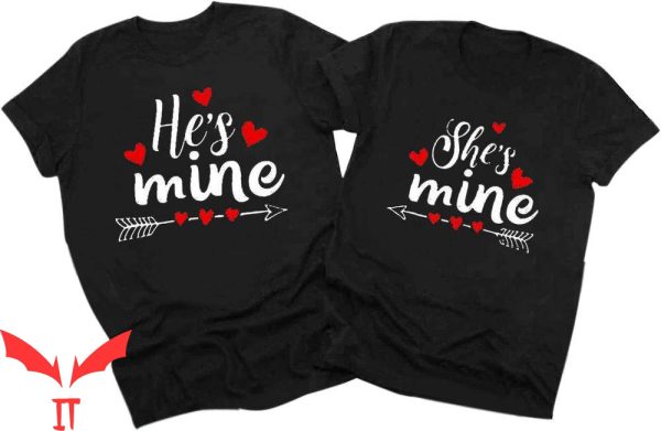 Funny Couple T-Shirt He And She Is Mine