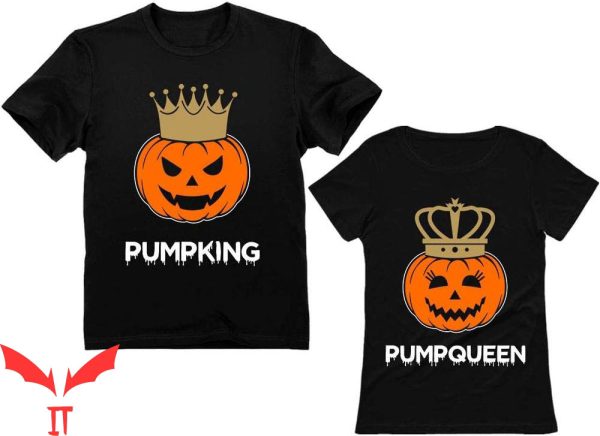 Funny Couple T-Shirt King and Queen Pumpkin