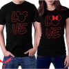 Funny Couple T-Shirt Love Mickey