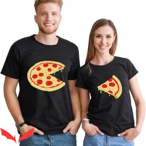Funny Couple T-Shirt The Missing Piece Pizza
