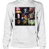 Funny Horror Characters Face Halloween T-Shirt
