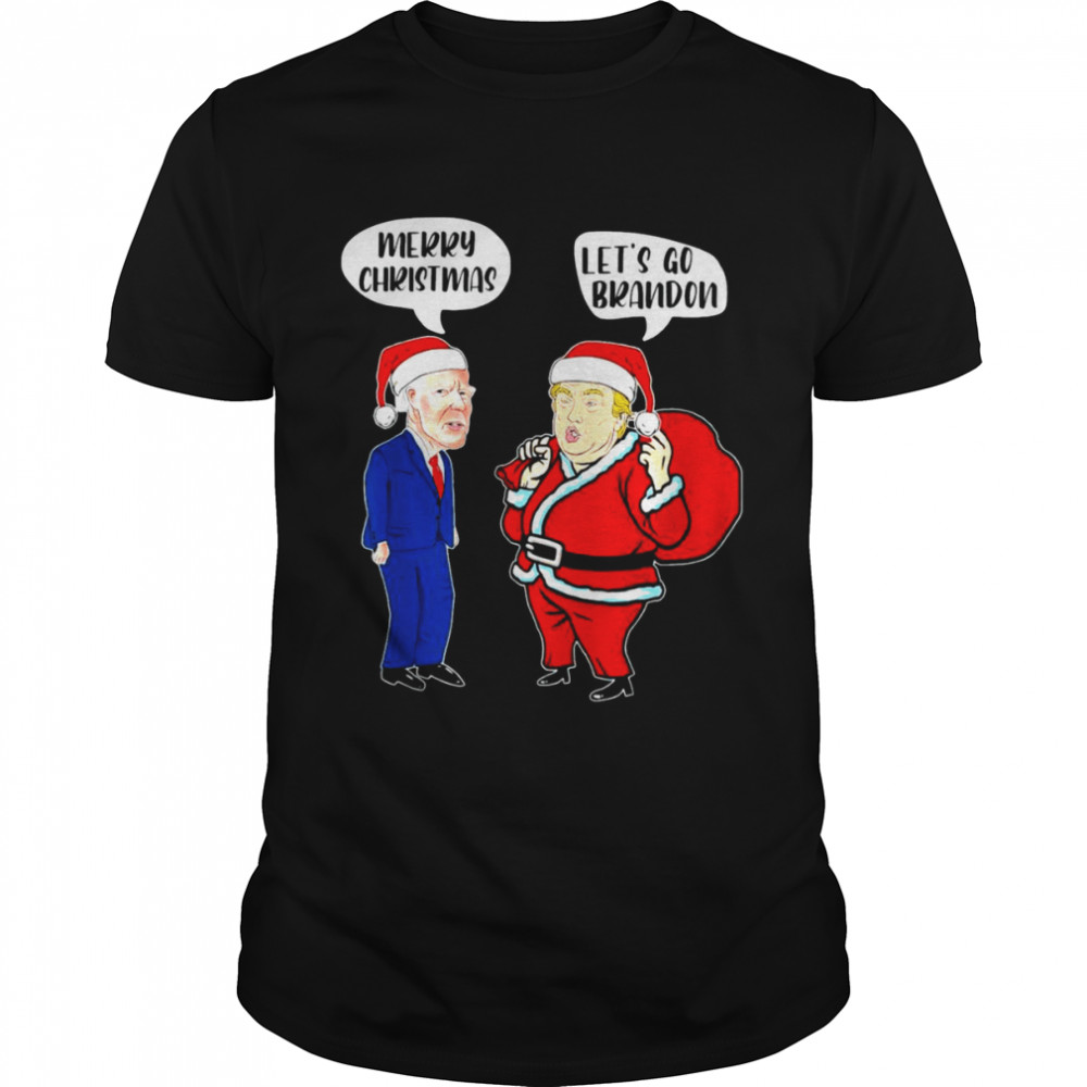 Funny Let’s go brandon brandon meme Trump santa Biden sarcastic shirt Funny Let’s go brandon brandon meme Trump santa Biden sarcastic shirt
