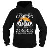 Funny Zombie Survival Training Camping Halloween Costume Gift shirt