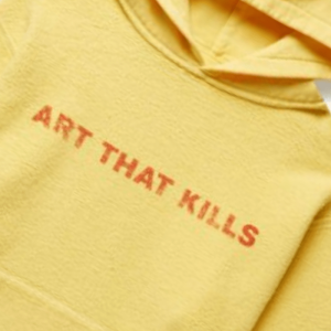 GALLERY DEPT. Art That Kills Reversible Hoodie Yellow
