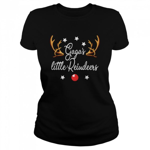 Gaga’s Little Reindeers Reindeers Christmas T-Shirt