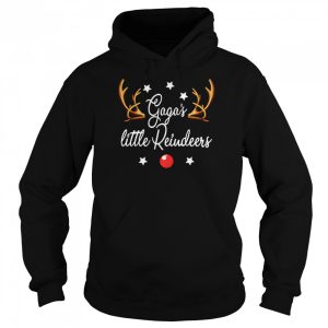 Gaga's Little Reindeers Reindeers Christmas T Shirt 5
