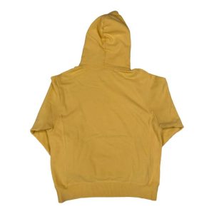 Gallery Dept Arm Logo Hooded Sweatshirt Yellow