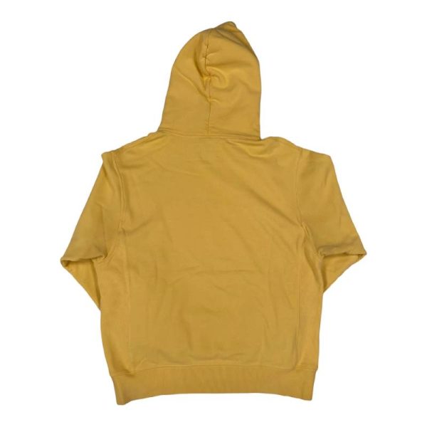 Gallery Dept Arm Logo Hooded Sweatshirt Yellow